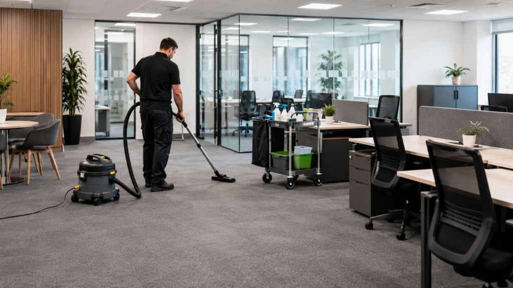 Professional Contract Cleaner in Walsall Office